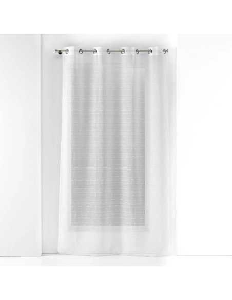 Voilage à œillets 140 x 240 cm Opalia chenille