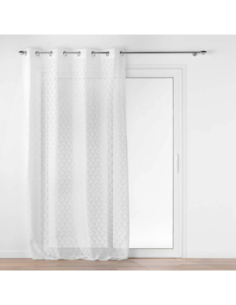 Voilage à œillets 140 x 240 cm Maille Fanny