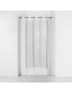 Voilage à œillets 140 x 240 cm Olympia blanc