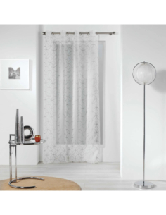 Voilage à œillets 140 x 240 cm Olympia gris 2