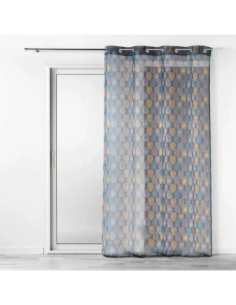 Voilage à œillets 140 x 240 cm Palpito anthracite