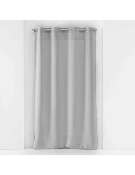 Voilage à œillets 140 x 240 cm Soane gris