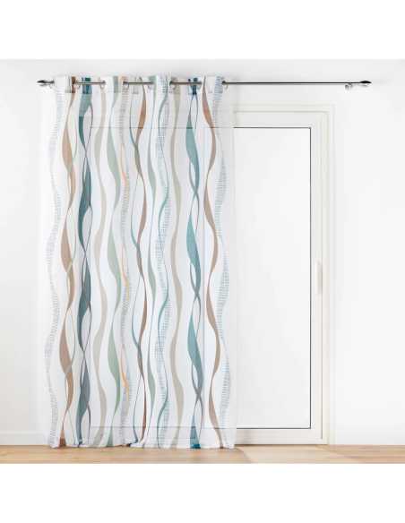 Voilage à œillets 140 x 240 cm Lisana