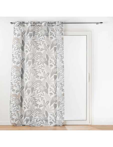 Voilage à œillets 140 x 240 cm Tilda blanc