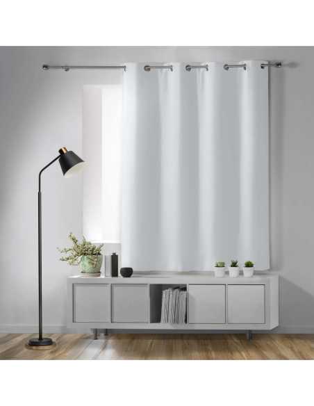 Rideau à œillets 135 x 180 cm Occultant neige