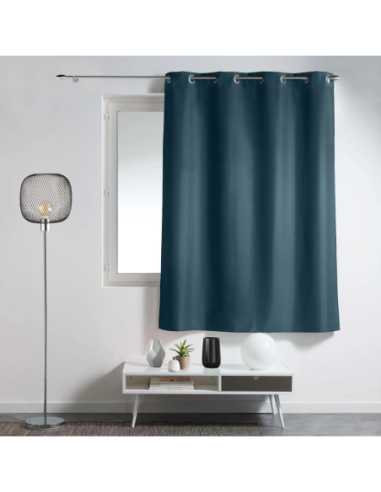 Rideau à œillets 140 x 180 cm Essentiel marine