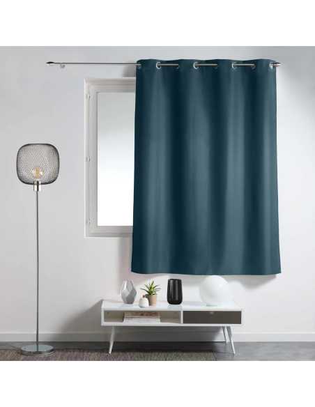 Rideau à œillets 140 x 180 cm Essentiel marine