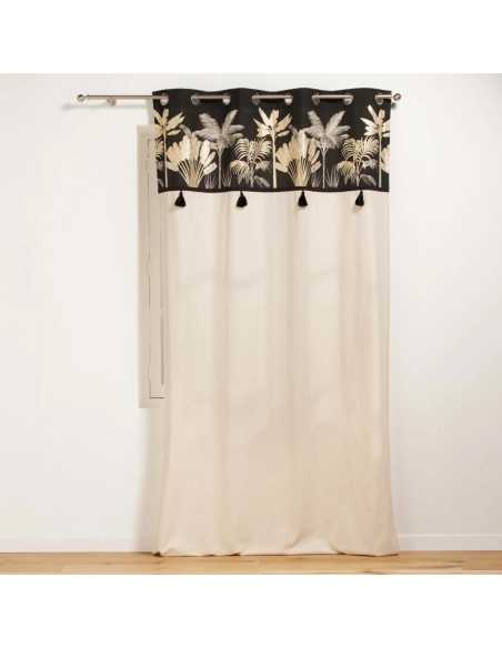 Rideau à œillets 140 x 240 cm Karaba Rideau à œillets 140 x 240 cm Karaba