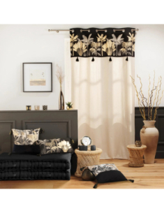 Rideau à œillets 140 x 240 cm Karaba 2