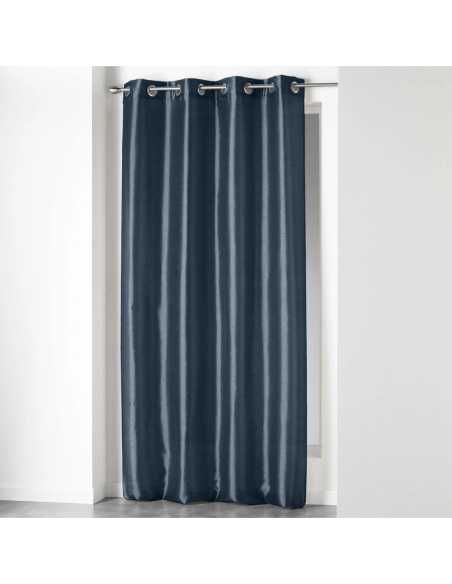 Rideau à œillets 140 x 240 cm Shana marine