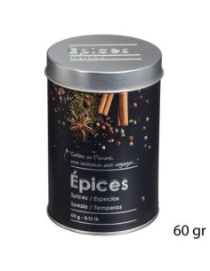 Boîte épices Black ED BR2