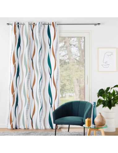 Rideau à œillets 140 x 260 cm Lisana