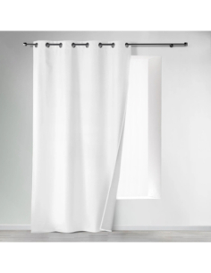 Rideau à œillets 140 x 260 cm Icemount blanc