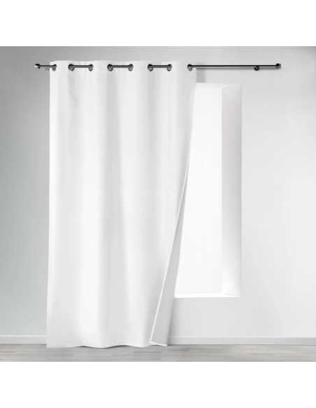 Rideau à œillets 140 x 260 cm Icemount blanc