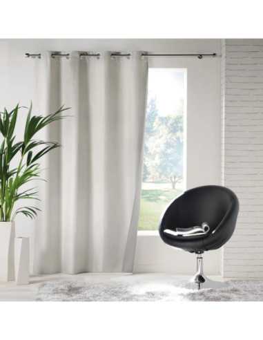 Rideau à œillets 140 x 260 cm Icemount naturel