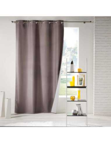 Rideau à œillets 140 x 260 cm Icemount taupe