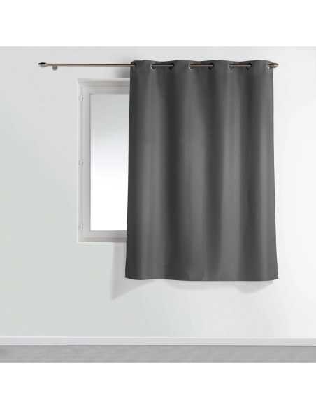Rideau à œillets 140 x 180 cm Essentiel béton