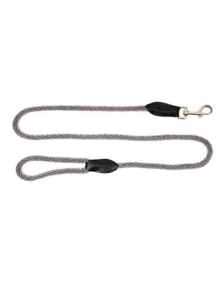 Laisse nylon rond, 130x1 cm, taupe