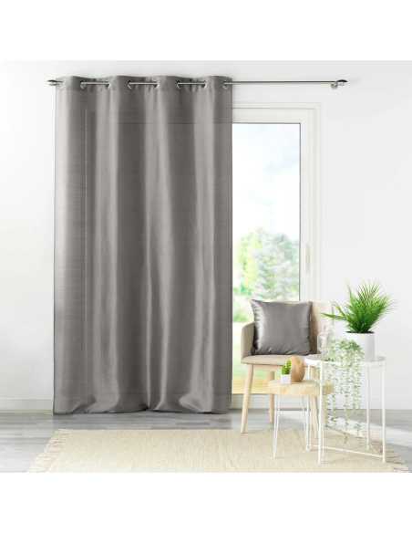 Rideau à œillets 140 x 240 cm Shana perle