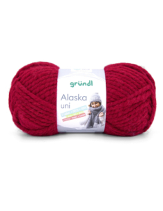 Pelote de laine Alaska 100g Rouge 02 – Tricot, crochet, créations DIY