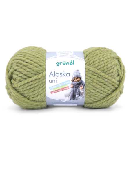 Pelote de laine Alaska 100g Vert 04 – Tricot, crochet, créations DIY