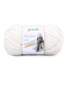 Pelote de laine Alaska 100g Blanc 13 – Tricot, crochet, créations DIY