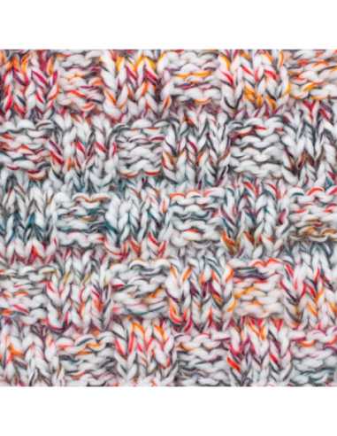 Pelote de laine Alaska Print 100g Blanc/Orange/Rouge 02 – Tricot, crochet, créations DIY