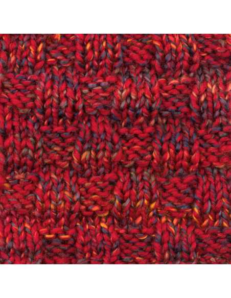 Pelote de laine Alaska Print 100g Rouge/Bleu 04 – Tricot, crochet, créations DIY