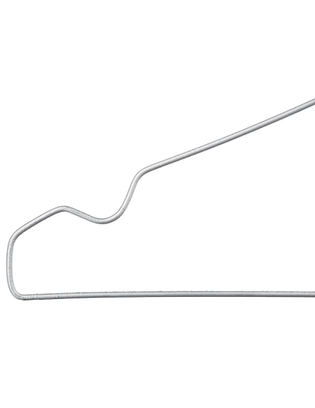 Lot de 25 cintres métal – finition argent ou noir – idéal pressing & dressing