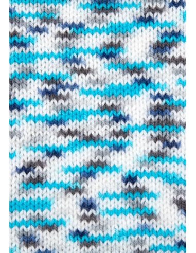 Pelote Lisa Premium Color 50g Océan-Menthe-Gris 03 – Tricot, crochet, créations DIY