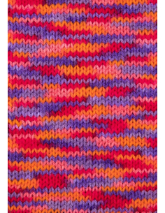 Pelote Lisa Premium Color 50g Violet-Rose-Orange 10 – Tricot, crochet, créations DIY 2