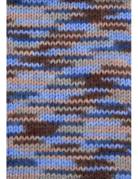 Pelote Lisa Premium Color 50g Brun-Beige-Bleu 14 – Tricot, crochet, créations DIY