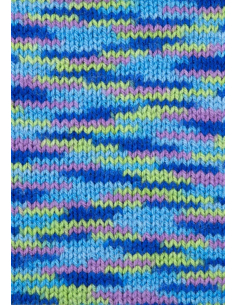 Pelote Lisa Premium Color 50g Menthe-Vieux rose-Bleu caraïbe 15 – Tricot, crochet, créations DIY 2