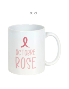 Mug Octobre Rose 30 cl – Compact, pratique et solidaire