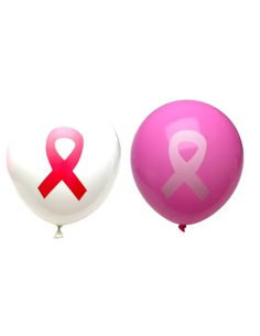Lot de 12 Ballons Octobre Rose 30 cm – Décoration pour événements de sensibilisation 2