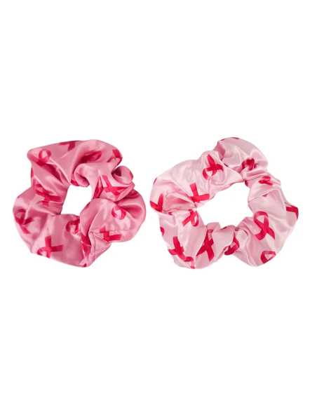 Chouchou Octobre Rose – Accessoire capillaire solidaire et élégant