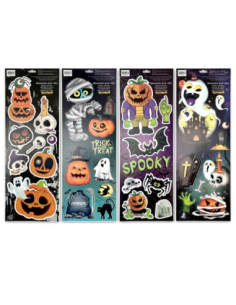 Vitrophanie HALLOWEEN 59.5 x 21 cm – Décoration adhésive