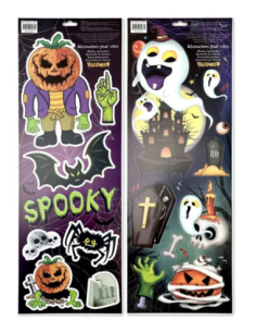 Vitrophanie HALLOWEEN 59.5 x 21 cm – Décoration adhésive 2