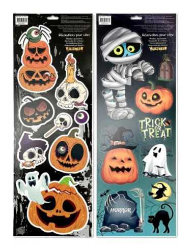 Vitrophanie HALLOWEEN 59.5 x 21 cm – Décoration adhésive