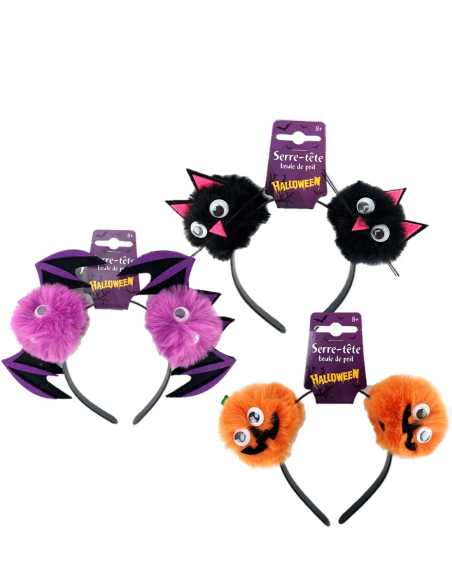 Tiare Boule de Poil – Accessoire Halloween
