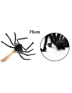 Araignée Géante Velue 75 cm – Décoration Halloween terrifiante 2