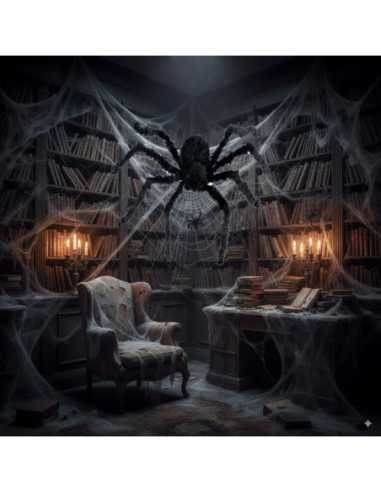 Araignée Géante Velue 75 cm – Décoration Halloween terrifiante